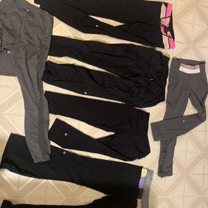 Lululemon 6 pairs leggings joggers bundle